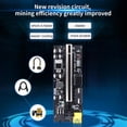 thumbnail image 4 of Kuymtek VER009C-PLUS PCIe Riser con LED USB 3.0 PCI-E 1X a 16X Extender (Rojo), 4 of 8