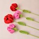 thumbnail image 3 of Xiao Hua Claveles artificiales para el Día de la Madre, flores preservadas, eternas, azules, hechos a mano, para mujeres y niñas, ramos de flores artificiales para siempre, regalos para mamá (rosa), 3 of 4