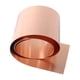 thumbnail image 1 of Rollo de lámina de cobre Rollo de lámina de metal de 1 metro Multifuncional Fácil de doblar Lámina de cobre puro Cu fina profesional para electricidad 02 mm, 1 of 8