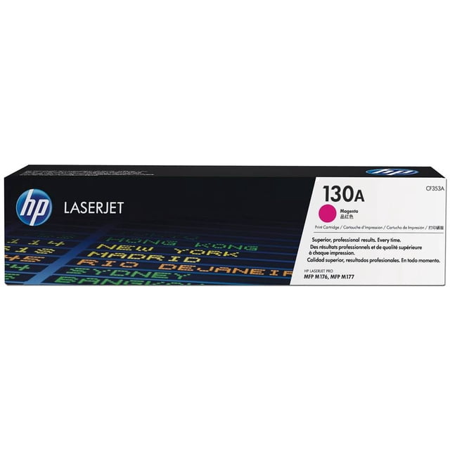 Cartucho de tóner HP 130A Magenta Laserjet Original CF353A