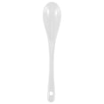 thumbnail image 1 of 5pcs White Porcelain Egg Spoons Ceramic Spoons Coffee Spoon Dessert Spoon Mocha Dip Serving Spoon, 1 of 5