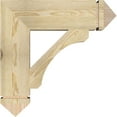 thumbnail image 3 of Ekena Millwork 6"W x 24"D x 24"H Legacy Arts & Crafts Rough Sawn Bracket, Douglas Fir, 3 of 4