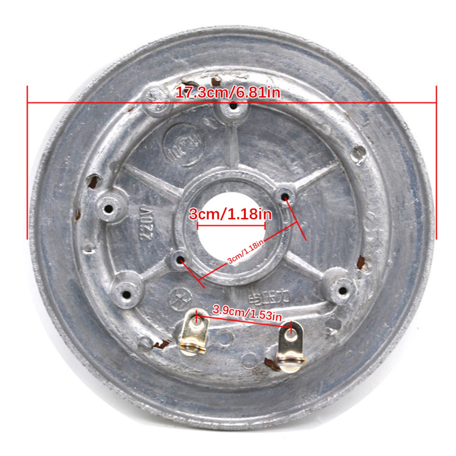 Electric Pressure Cooker Heating Plate 1000W Electric Rice Cooker Heating Plate Easy Cleaning Maintaince Bottom