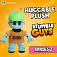 thumbnail image 3 of Stumble Guys Series 2 | 12” Huggable Plush Buddies | Collect All 4 Iconic Characters | Soft and Cuddly Game Plush Toys (Robot Guy), 3 of 6