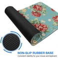 thumbnail image 6 of Long Mouse Pads for Desk,Pioneer Flower Floral Print Pattern Desk Mats on Top Of Desks, Desk Mouse Pad Extra Large with 3mm Non-Slip Base and Stitched Edge for Gaming,Office,Work,Home 31.5"x11.8", 6 of 6