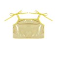 thumbnail image 4 of Xyant Girls Sleeveless Tank Top Sequin Spaghetti Strap Crop Cami Camisole Sparkly Dance Blouse (Yellow,9-10 Years), 4 of 4