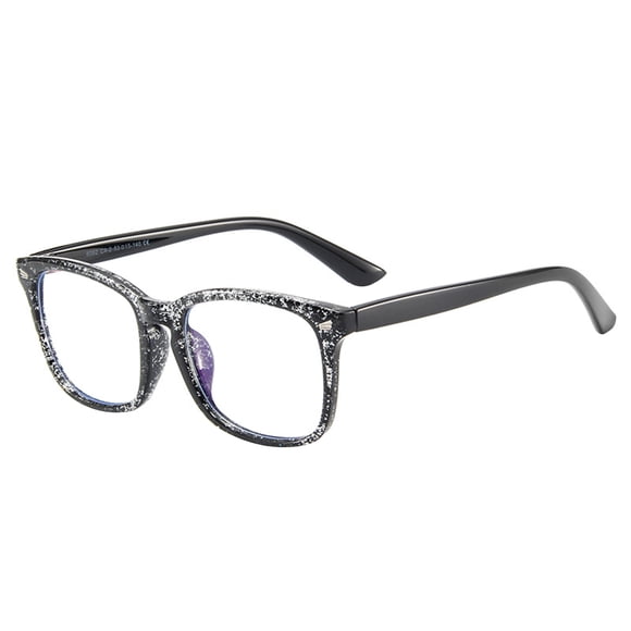 Xingzhi Lunettes Anti-Lumière Bleue Unisexes Lunettes Carrées Élégantes Lentille Claire Filtre de Lumière Bleue