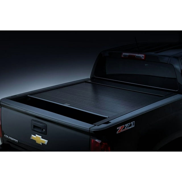 Pace Edwards Tonneau Cover M-JRFA18A44 JackRabbit; Manual Retractable; Lockable Using Tailgate Handle Lock; Black Matte; ArmorTek Coated Aluminum