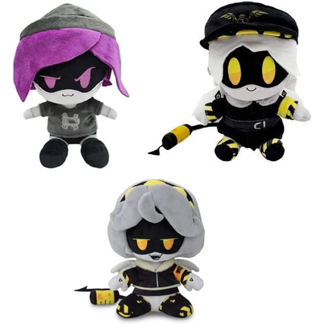 3pcs Murder Drones Juguetes De Peluche, Hot TV Animation Dolls, Cute N/Uzi Plushes Robot De Peluche 25cm Animal De Peluche Figura De Anime Asesino Inorgánico Muñeco De Peluche *11*