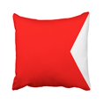 thumbnail image 1 of RYLABLUE Square Throw Pillow Covers Retro Nautical Flag Signal Pillowcases Polyester 18 X 18 Inch With Hidden Zipper Home Sofa Cushion Decorative Pillowcase, 1 of 1