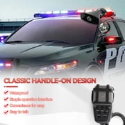 OEMASSIVE 12V 100W Horn Siren Megaphone Loud + MIC Speaker 7 Sounds Car Vehicle Truck Van