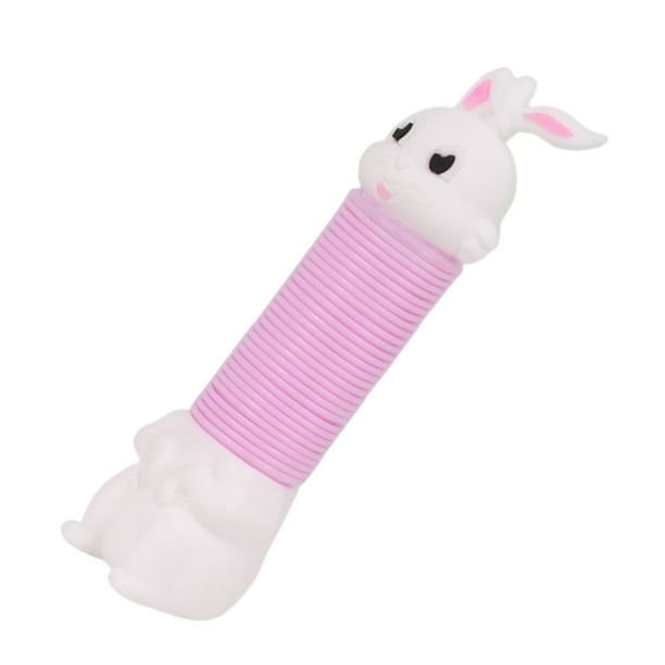 Juguete de animales con tubo telescópico Juguete de descompresión Juguete de animales de estiramiento para niños Ndcxsfigh libre de BPA