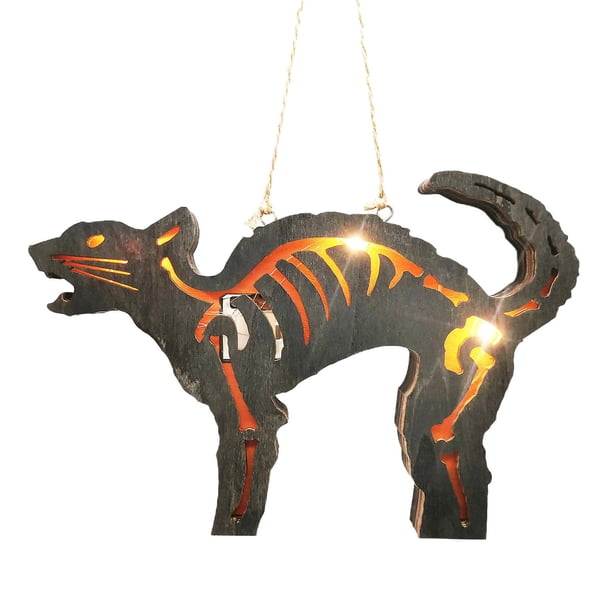 Luces decorativas de atmósfera de terror Colgante de Halloween YONGSHENG 19x13x2,4 cm