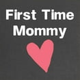 thumbnail image 2 of CafePress - Cute First Time Mommy Maternity T Shirt - Maternity Dark T-Shirt, 2 of 3