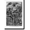 thumbnail image 2 of Historic Framed Print, African superstitions illustrated, 17-7/8" x 21-7/8", 2 of 9