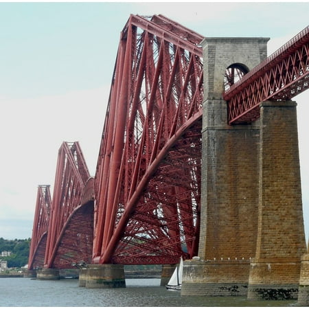 LAMINATED POSTER Rail Queensferry Scotland Fife Forth Bridge Poster Print 24 x 36