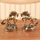 thumbnail image 3 of Estatua de caballo Feng Shui 2026, adorno de mesa de latón, recuerdo de bendición de Año Nuevo chino, escultura de animal del zodíaco para la decoración del hogar del Festival de Primavera., 3 of 8