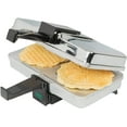 Pizzelle Maker Polished Electric Baker Press Makes Two 5Inch Cookies