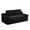 Black, variant on Jopath 83.5" Corduroy Loveseat Sofa,2-in-1 Convertible Sofa Bed,Upholstered Comfortable Sofa Couch for Small Space,Living Room,Apartment,Black