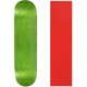 thumbnail image 1 of Tabla de skateboard Moose de 7.75" verde con lija roja, 1 of 1