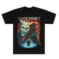 thumbnail image 2 of Black Phone 2 You Have Been Warned T-Shirts Horror Movies Merch Women Men Crewneck Short Sleeve Tee, 2 of 6