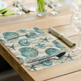 thumbnail image 6 of CounterArt "Beach Shells" 4-Pack Reversible Tabletop Placemats, 6 of 7