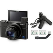 Sony Cyber-shot RX100 VII Digital Camera Bundle with Shooting Grip and Accessories (International Model)