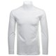 thumbnail image 1 of RAGMAN Suéter de Cuello Tortuga para Hombre - Manga Larga Básico Cuello Tortuga Regular Fit, Punto Simple, Color Sólido Blanco 3XL (XXX-Large), 1 of 3