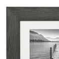 thumbnail image 3 of Tinta 8" x 10" Matted to 2- 4" x 6" Dark Grey Picture Frame, 3 of 5
