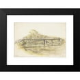 thumbnail image 2 of Gillis Neyts 14x11 Black Modern Framed Museum Art Print Titled - Wooden Bridge (1633 - 1687), 2 of 5