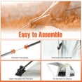 thumbnail image 5 of Roadstar 5.2ft-5.8ft Pickup Truck Tent, 2-Person Truck Bed Tent with Removable Awning, Rainfly ＆ Storage Bag, Gray & Orange, 5 of 6