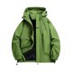 thumbnail image 1 of pstuiky manga larga para hombre, Chaqueta informal de hombre de color liso con capucha, manga larga y bolsillo con cremallera, estilo stormtrooper camisetas de hombre xl, 1 of 6
