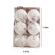 thumbnail image 3 of 6Pcs Christmas Ball Ornaments Tree Decorations,.36 Inch Christmas Bulbs Ornaments For Christmas Tree Ornaments Tree Skirt Home Party Holiday Decor, 3 of 6