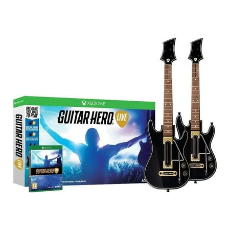 Guitar Hero Live 2-Pack Bundle for Xbox One rated E - Everyone