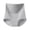 Gray, variant on Women's High Waist Ribbed Briefs, Tummy Control Soft Stretch Breathable Underpants M-2XL, Beige