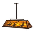 thumbnail image 2 of Meyda Tiffany 171097 Personalized 9 Light 48" Wide Linear Pendant - MultiColor, 2 of 2