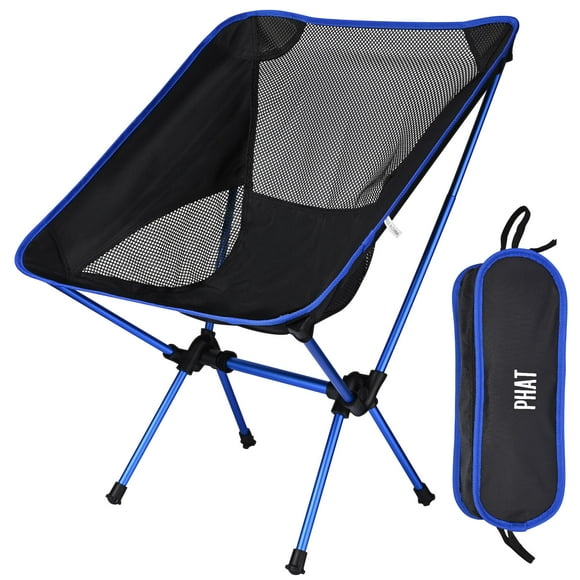Chaise de Camping Portable, Chaise Pliante de Lune dans un Sac pour la Randonnée de Pique-Nique en Plein Air