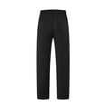 thumbnail image 4 of Men Sports Pants Elastic Waist Trousers with pockets Pantalones para Hombres Drawstring pants Athletic Trousers, 4 of 8