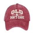 thumbnail image 1 of Washed Baseball Cap With Printed Design For Outdoor Sports And Daily Use For Versatile Everyday Wear, 1 of 3