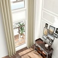 thumbnail image 2 of Lapalife Blackout Curtains Extra Long for Living Room, 144" High Room Curtain Drapes Grommet Black Out Curtains, Beige, 1 Panel, 2 of 7