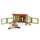 thumbnail image 2 of Schleich Farm World, Regalos de animales de granja para niños, juego de conejos de conejo con juguete de conej Schleich Schleich, 2 of 2