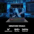 thumbnail image 5 of MSI Vector 16 HX AI 16 240Hz QHD+ Gaming Laptop: Intel Core Ultra 9-275HX, NVIDIA Geforce RTX 5070Ti, 16GB DDR5, 1TB NVMe SSD, Thunderbolt 5, Wi-Fi 7, Win 11 Home: Cosmo Gray A2XWHG-211US, 5 of 6