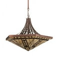 thumbnail image 5 of Meyda Tiffany 98194 Sonoma Six Light Bowl Pendant - Cinnamon Coffee Metallic, 5 of 6