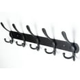 thumbnail image 2 of Hweilai (15 Hooks, 2 Pack)Wall Coat Racks, Wall Coat Rack, Coat Racks, Stainless Steel Wall Coat Rack, Coat Rack, Black Wall Hook, 2 of 5