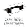 thumbnail image 6 of Amerock Mulholland Oil-Rubbed Bronze Pivoting Double Post Toilet Paper Holder, 6 of 8