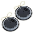 thumbnail image 1 of POPETPOP Solar Light Replacement Tops for Outdoor Gazing Ball Lights with Solar Panel Insert 3.14 Inch Jar Lid for Garden Patio String Light Repair, 1 of 9