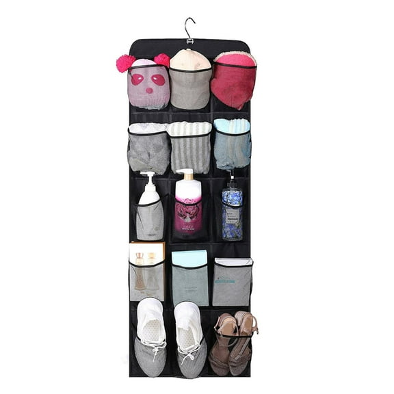 CIYISON Convenient Large Over the Door Shoe Organizer with 30Pockets Hangings Shoe Rack Storage Holder for Closet Door