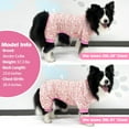 thumbnail image 3 of KYEESE Dog Pajamas, Purple with Unicorn Pattern Dog Pjs, Dog Pajamas for Large Dogs, 3XL, 3 of 8