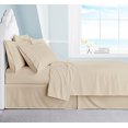 thumbnail image 2 of Swift Home Collection de Literie de Luxe, Ensembles de Draps 6 Pcs en Microfibre Brossée Ultra Douce, Extrêmement Durables - Ajustement Facile - Résistant aux Plis - (Inclut 2 Taies d'Oreiller Bonus), Double, Crème, 2 of 10