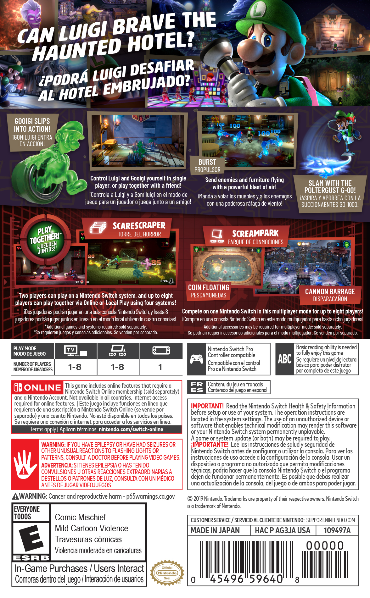 Luigi's Mansion 3, Nintendo Switch photo 2